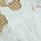 Baby Girl White Lace Cotton Dress Summer