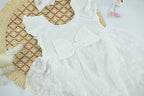 Baby Girl White Lace Cotton Dress Summer