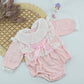 Baby Girl Lace Collar Cotton Romper Summer