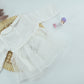 Baby Girl  White Elegent  Cotton Collar Dress