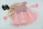 Baby Girl Pink Sequin Tulle Party Dress