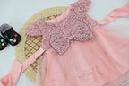 Baby Girl Pink Sequin Tulle Party Dress