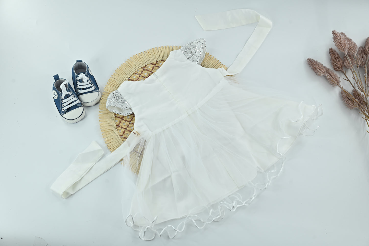 Baby Girl Sequin Tulle Party Dress