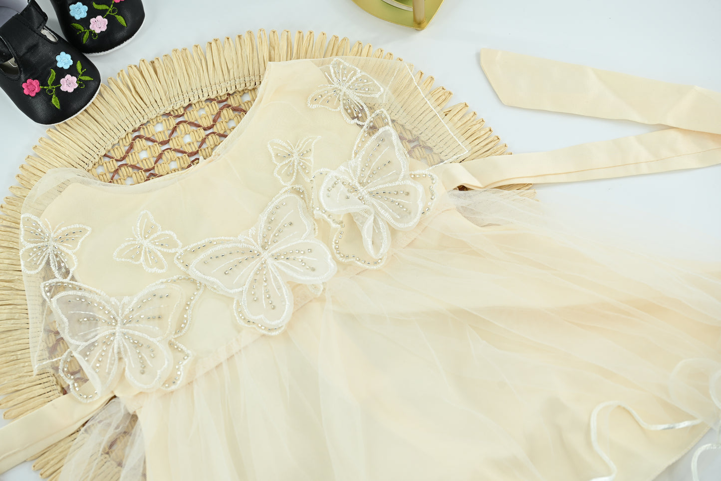 Baby Girls Butterfly Tulle Party Dress