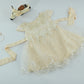 Baby Girls White Lace Tulle Party Dress