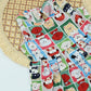 Girls Cartoon Print Cotton Dress – Cute Multicolor Casual Wear