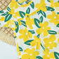 Sunny Bloom Yellow Floral Cotton Baby Dress