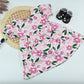 Blush Blossom Pink Floral Cotton Baby Dress