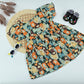 Forest Friends Cartoon Print Cotton Baby Dress