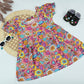 Baby Girl Pink Floral Cotton Dress