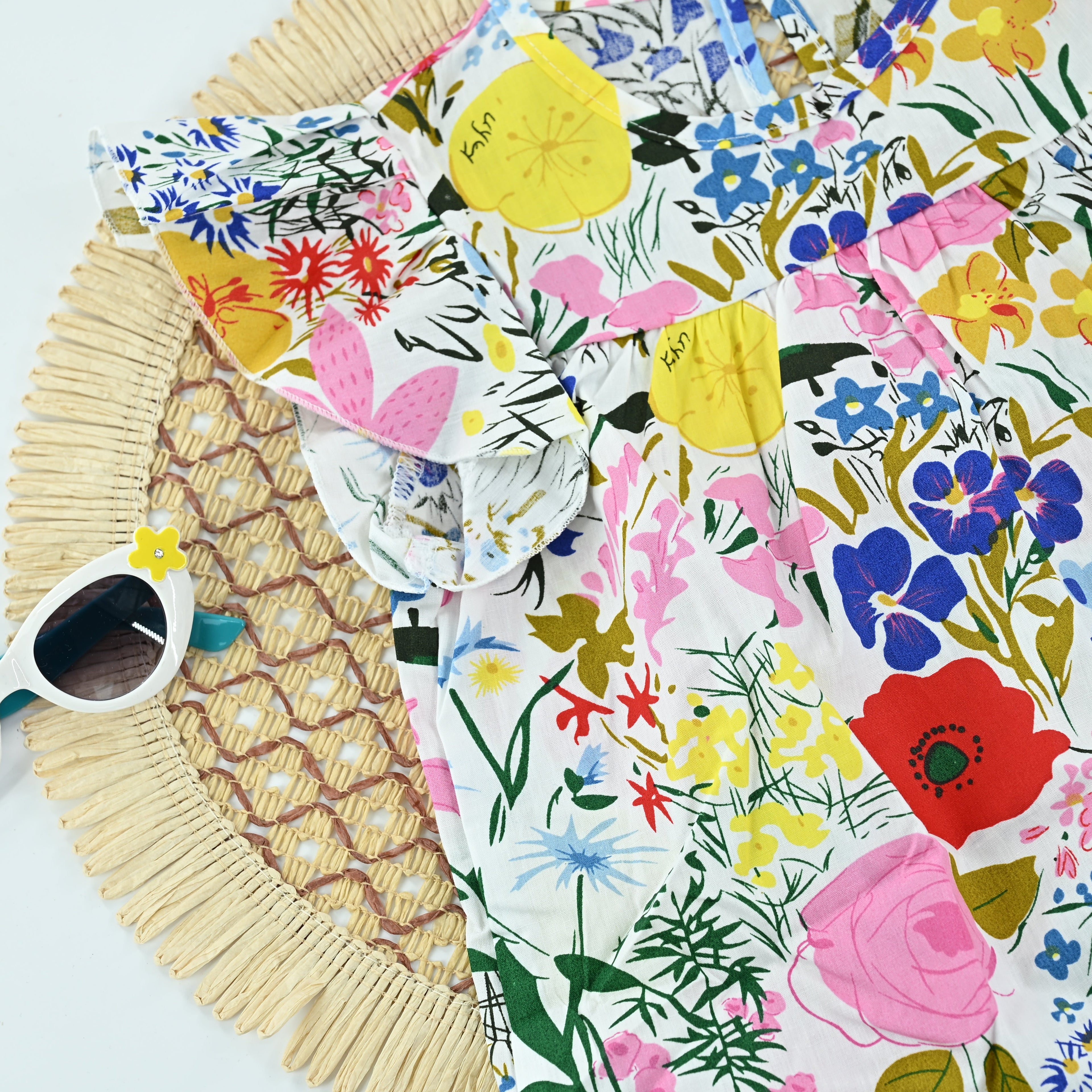 Blossom Garden Cotton Girls Dress