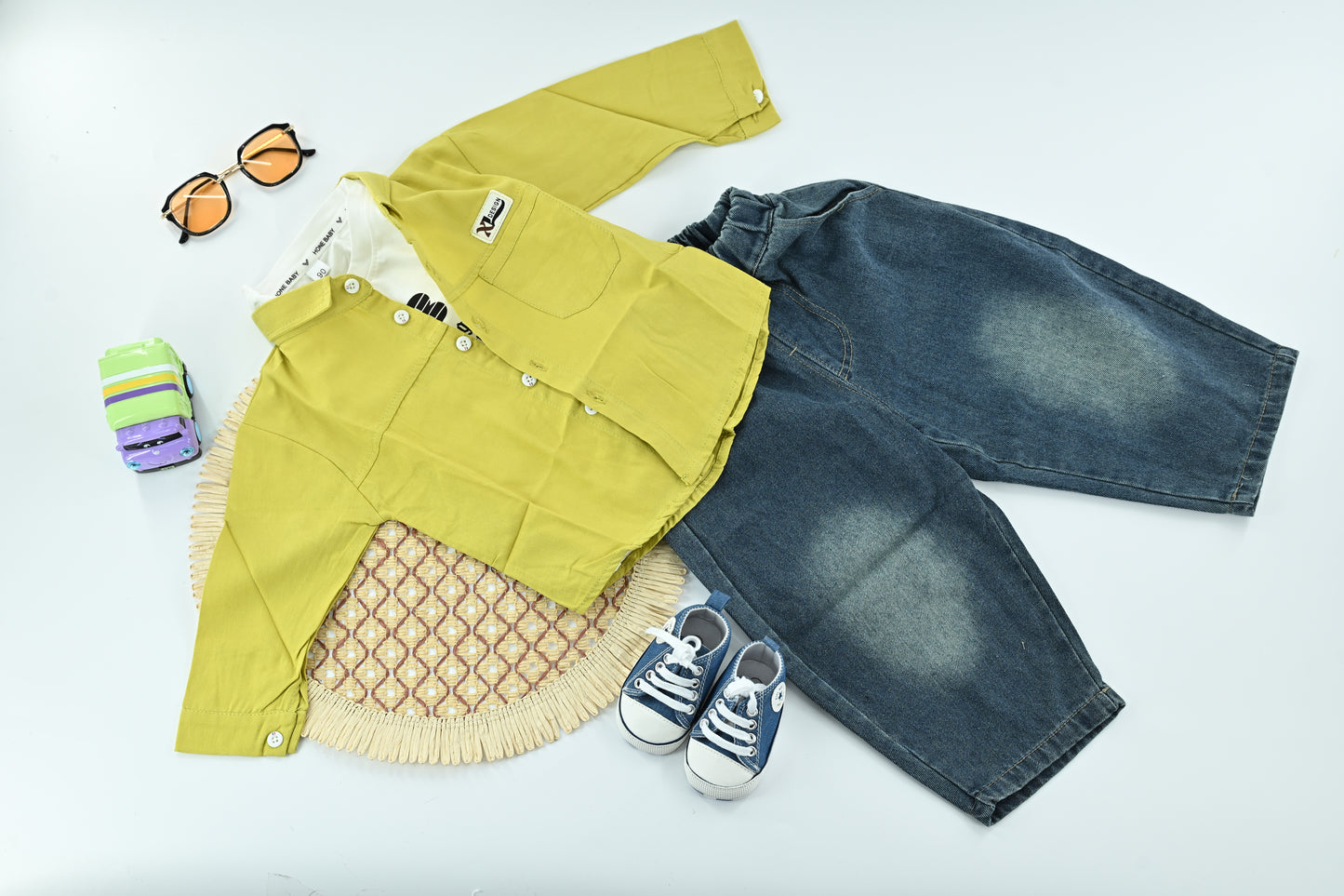 Sunshine Explorer Cotton 3-Piece Boys Set