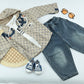 Urban Check Hooded Cotton 3-Piece Boys Set