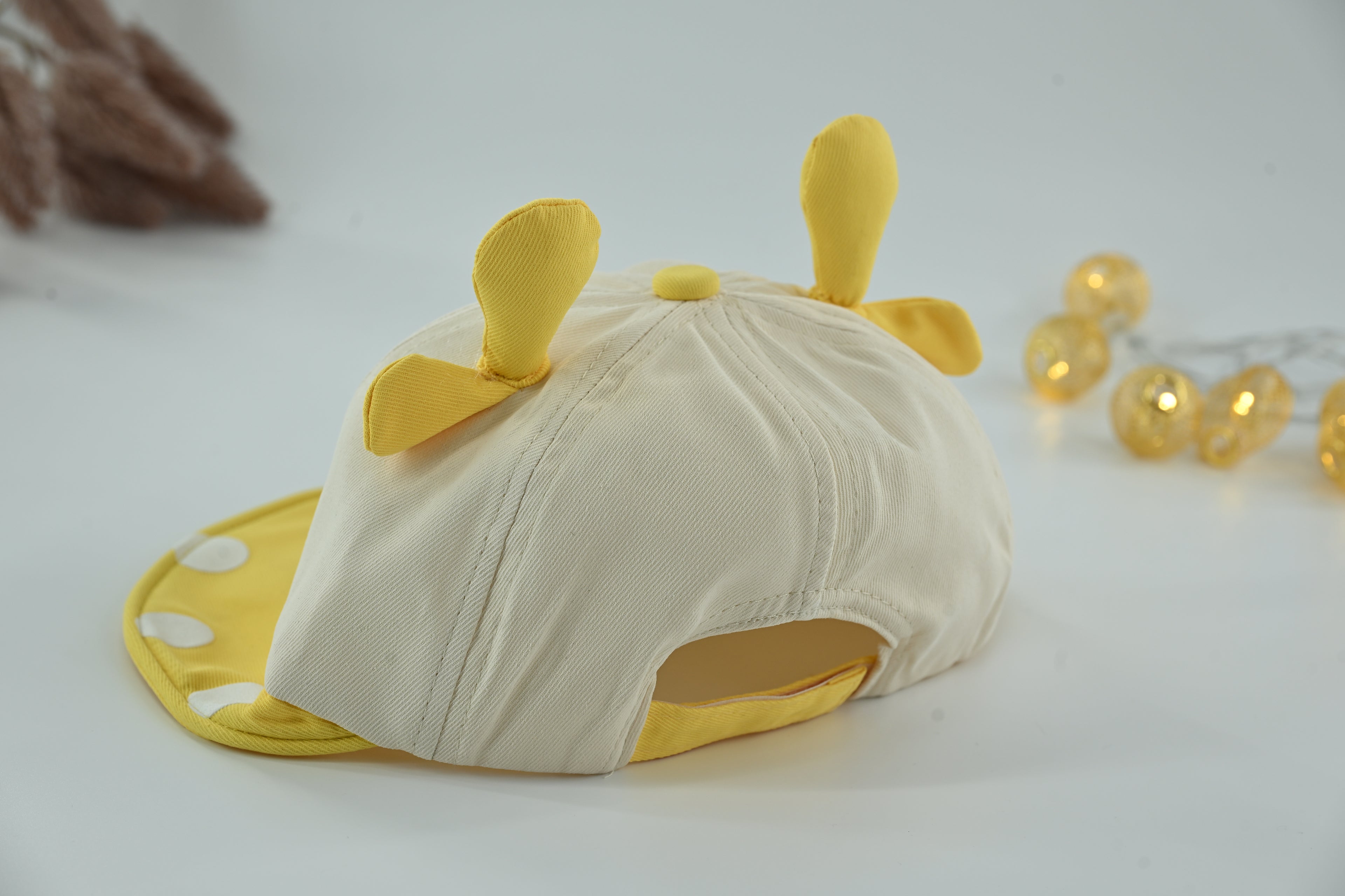 Sunny Sprout Cotton Kids Cap 3D – Yellow