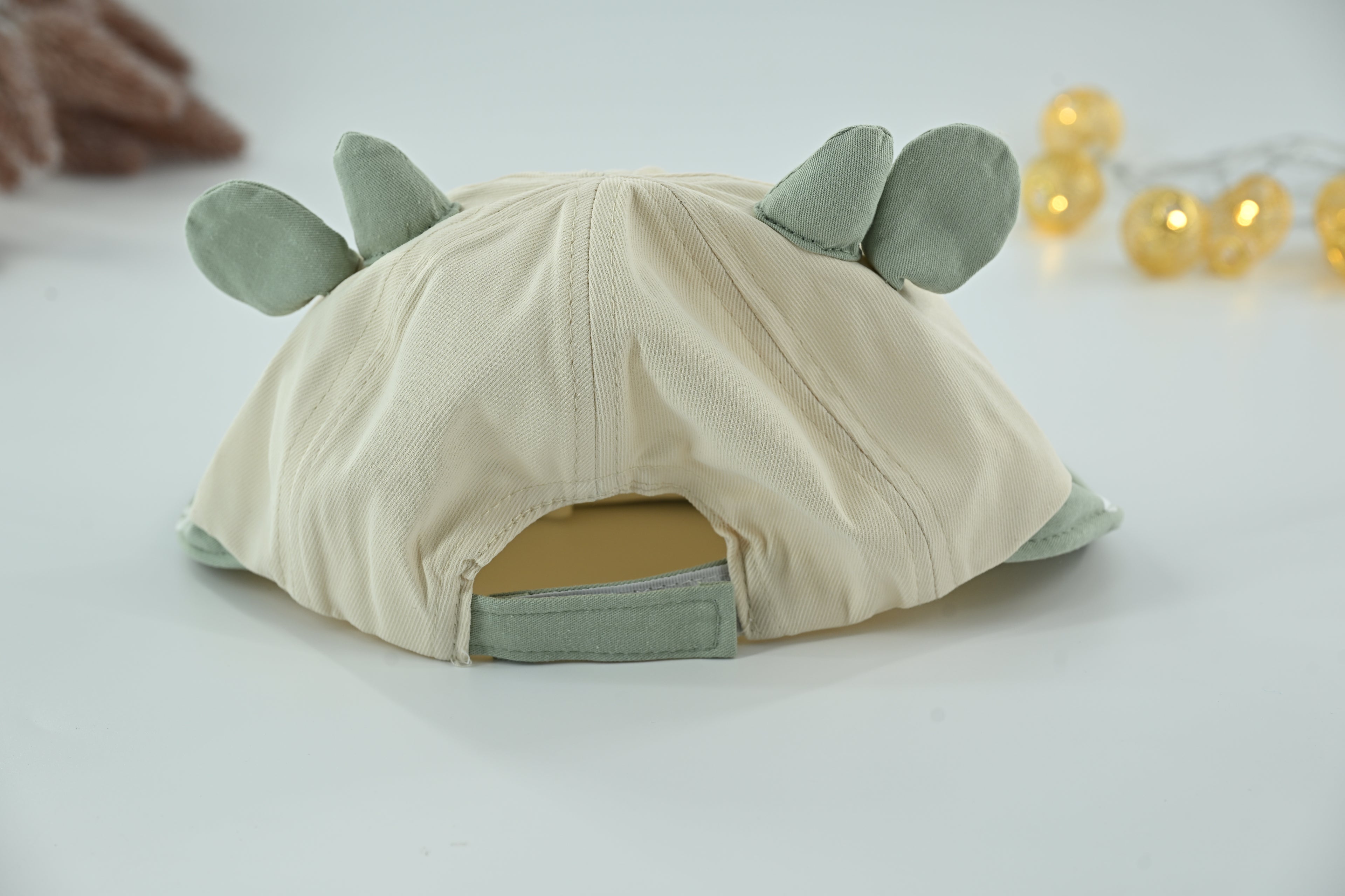 Forest Cloud Cotton Kids Cap – Sage Green