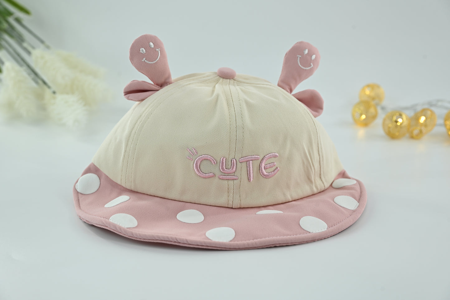 Cute Bunny Ear Kids Sun Cap
