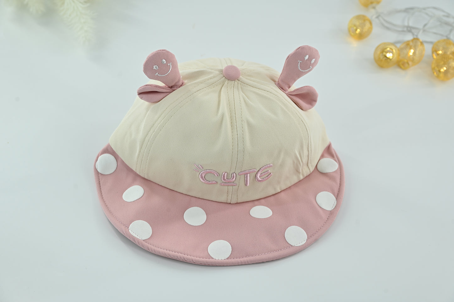 Cute Bunny Ear Kids Sun Cap