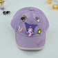 Kuromi Mesh Summer Kids Cap – Lavender