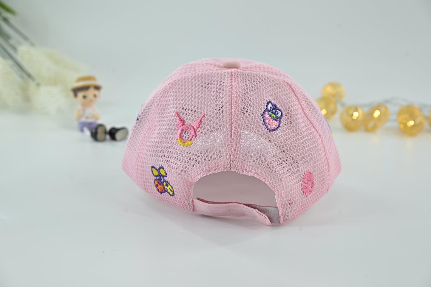 Girls Kuromi Cartoon Mesh Cap