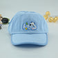 Kids Blue Cartoon Bear Cap