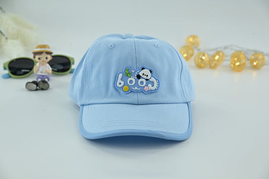 Kids Blue Cartoon Bear Cap
