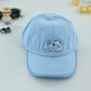 Kids Blue Cartoon Bear Cap