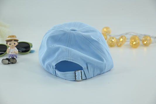 Kids Blue Cartoon Bear Cap