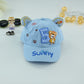 Blue Paw Cotton Kids Cap – Playful Edition