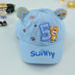 Blue Paw Cotton Kids Cap – Playful Edition