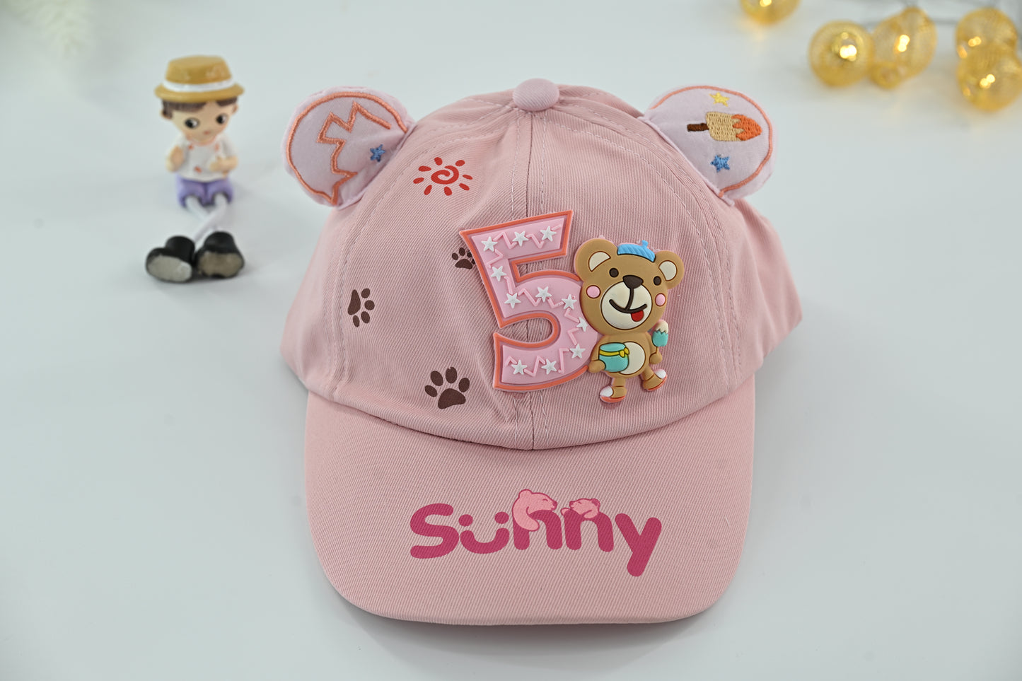 Kids Bear Ear Sunny Cap