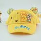 Sunny Bear Kids Yellow Cotton Cap – Playful Edition