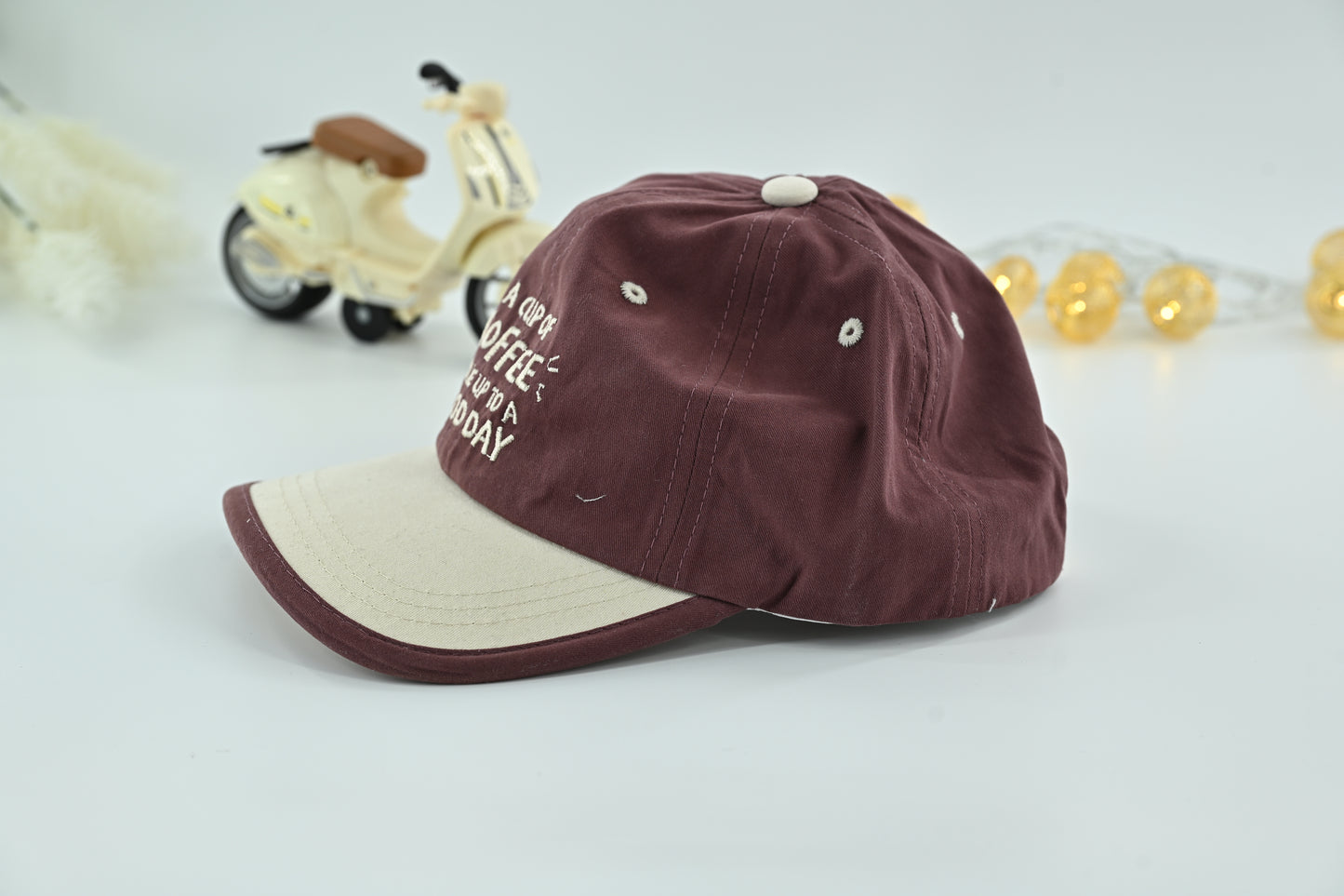 Kids Coffee Quote Baseball Cap