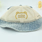 Kids Cute Bear Mesh Denim Sun Cap