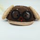 Kids Cute Puppy Corduroy Cap with Ears