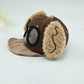 Kids Cute Puppy Corduroy Cap with Ears