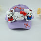 Kids Hello Kitty Plush Bow Cap