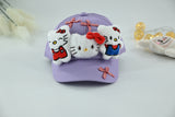 Kids Hello Kitty Plush Bow Cap