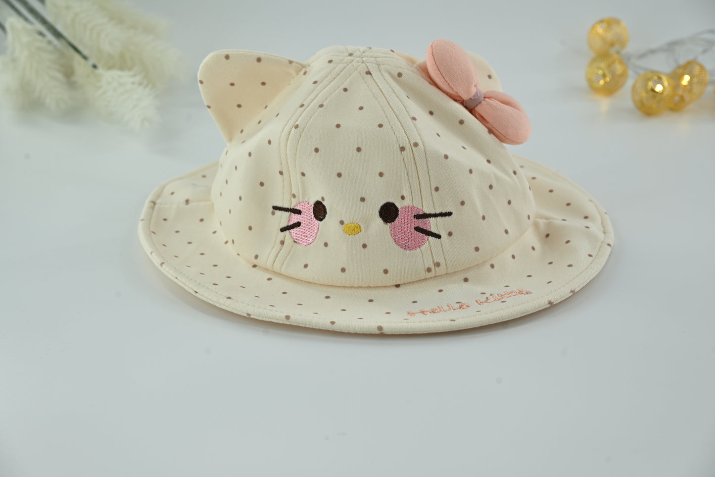 Baby Hello Kitty Polka Dot Sun Hat