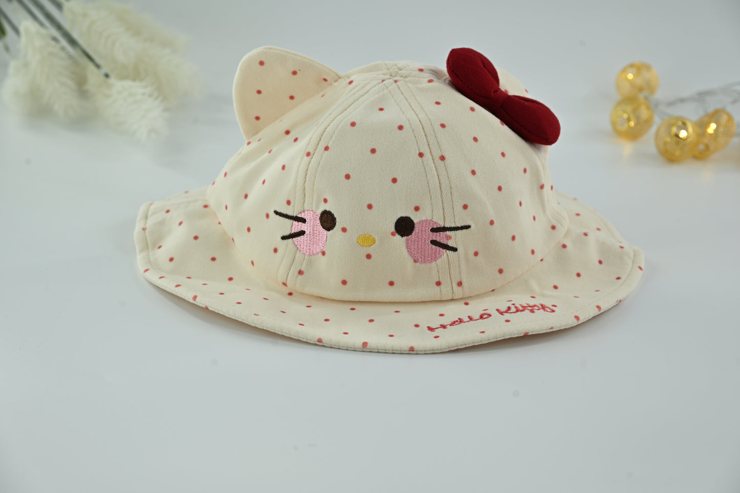 Baby Hello Kitty Polka Dot Sun Hat