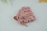 Baby Bunny Ear Knitted Bonnet Hat