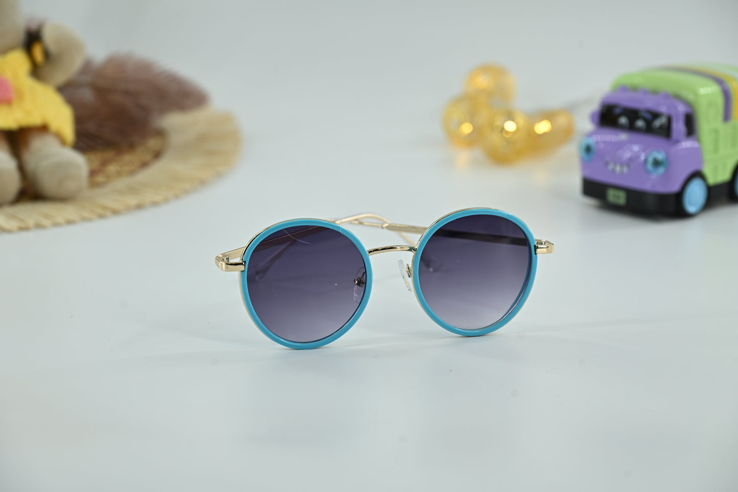 Kids Retro Round UV Protection Sunglasses