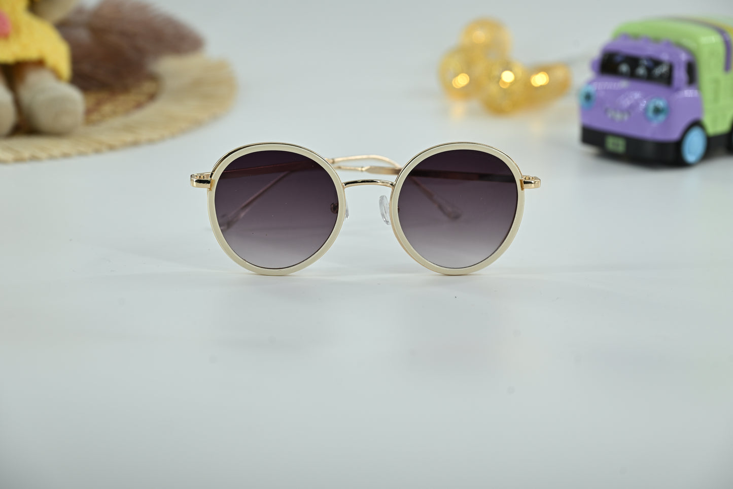Kids Retro Round UV Protection Sunglasses