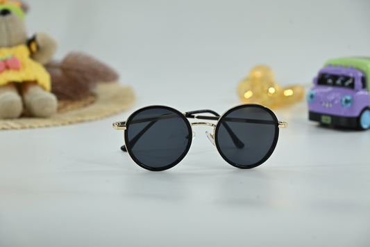 Kids Retro Round UV Protection Sunglasses