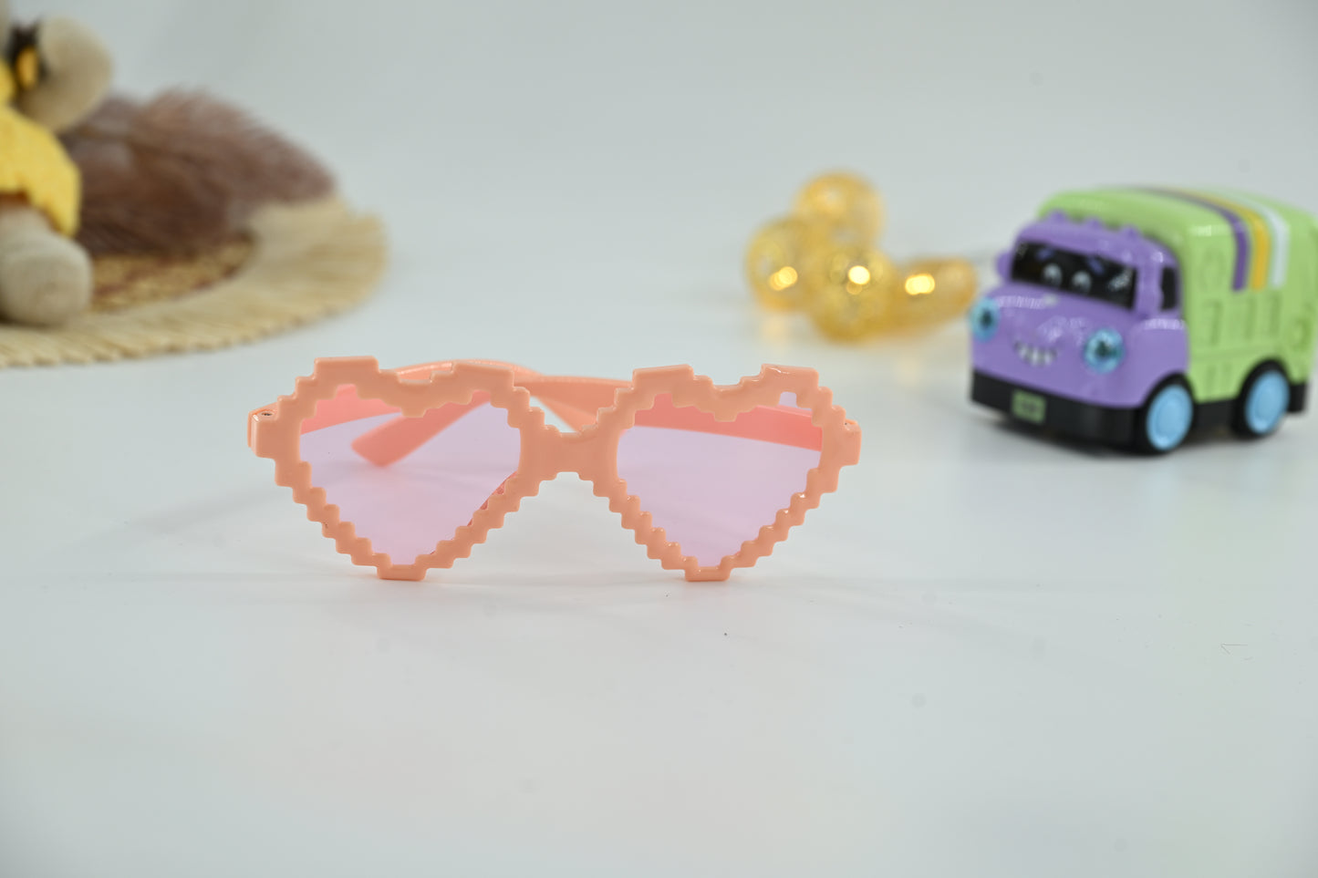 Kids Heart Shape UV Protection Sunglasses