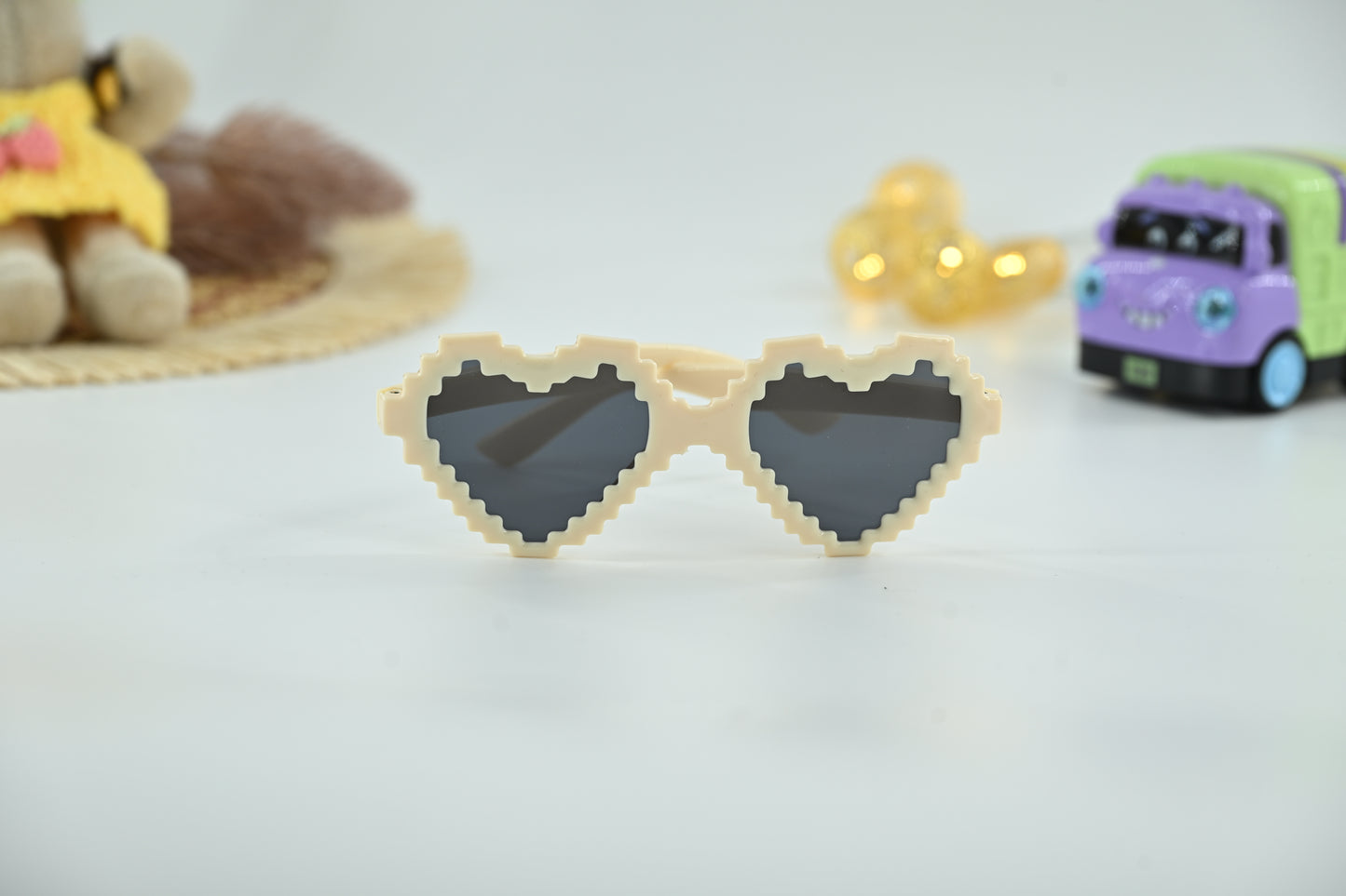 Kids Heart Shape UV Protection Sunglasses