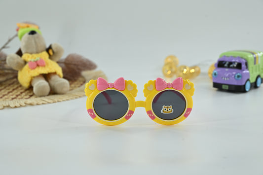 Kids Cute Bow Cartoon UV Protection Sunglasses