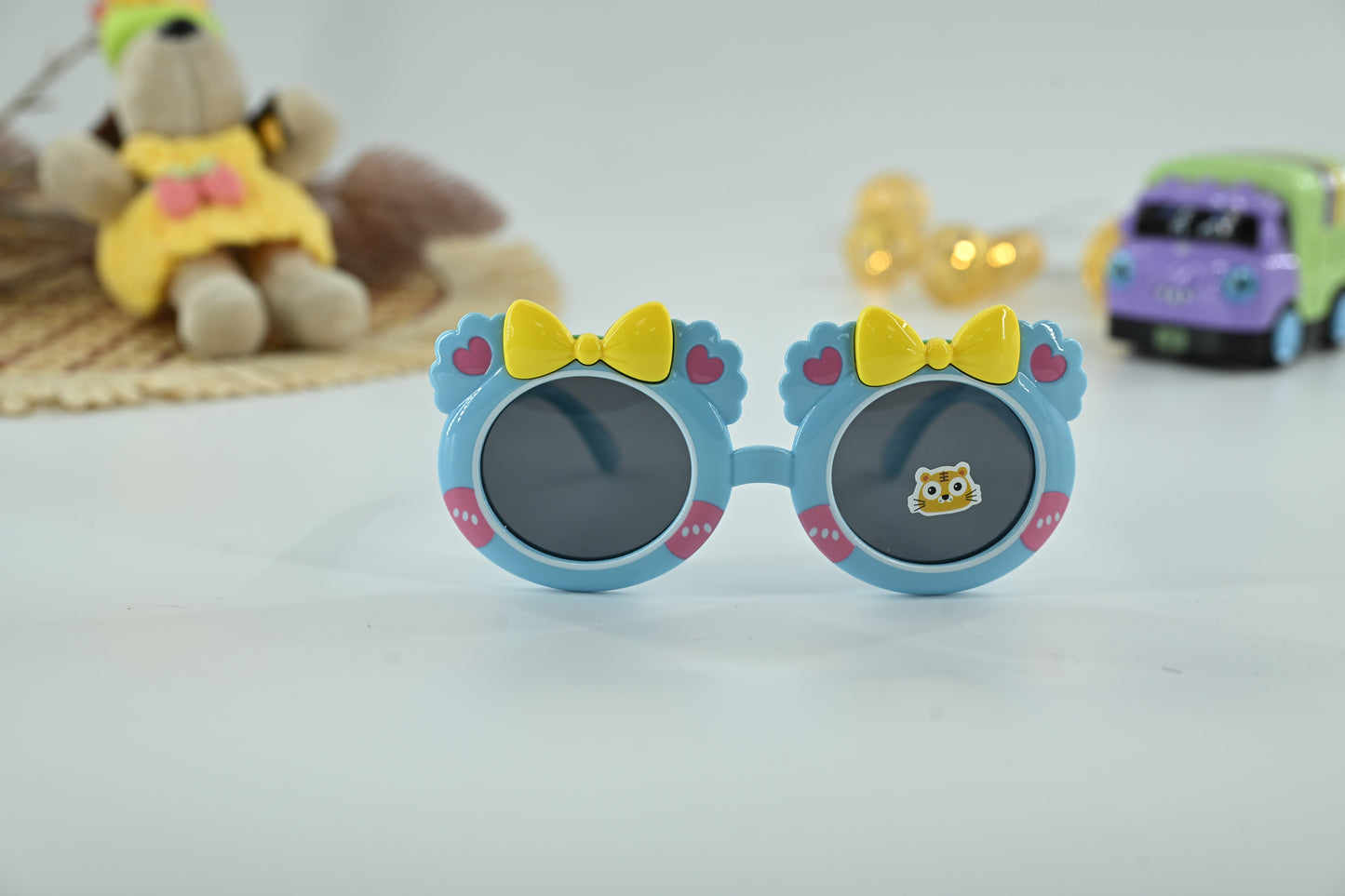 Kids Cute Bow Cartoon UV Protection Sunglasses