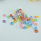 Girls Colorful Mini Elastic Hair Bands Set