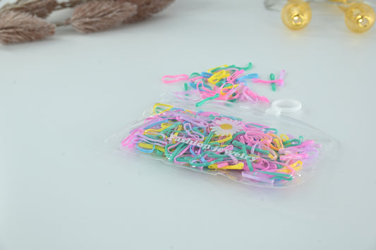 Little Daisy Colorful Hair Rubber Bands Set