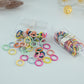 Little Rainbow Twist Hair Bands Set
